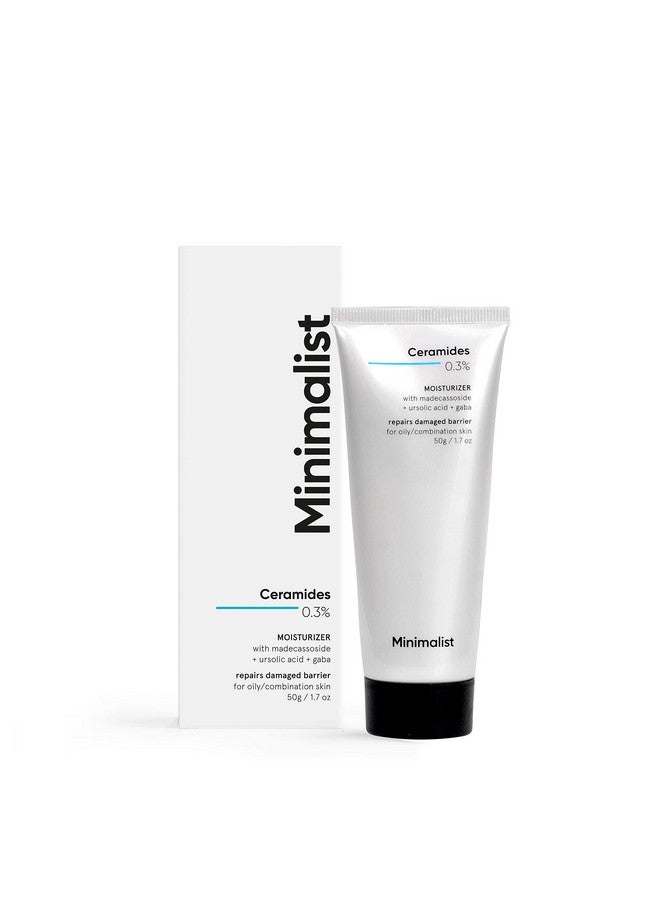 MINIMALIST جل كريم مرطب 0.3% سيراميد لإصلاح الحاجز؛ مرطب وجه خالي من الزيت لإصلاح البشرة الدهنية - Image 1