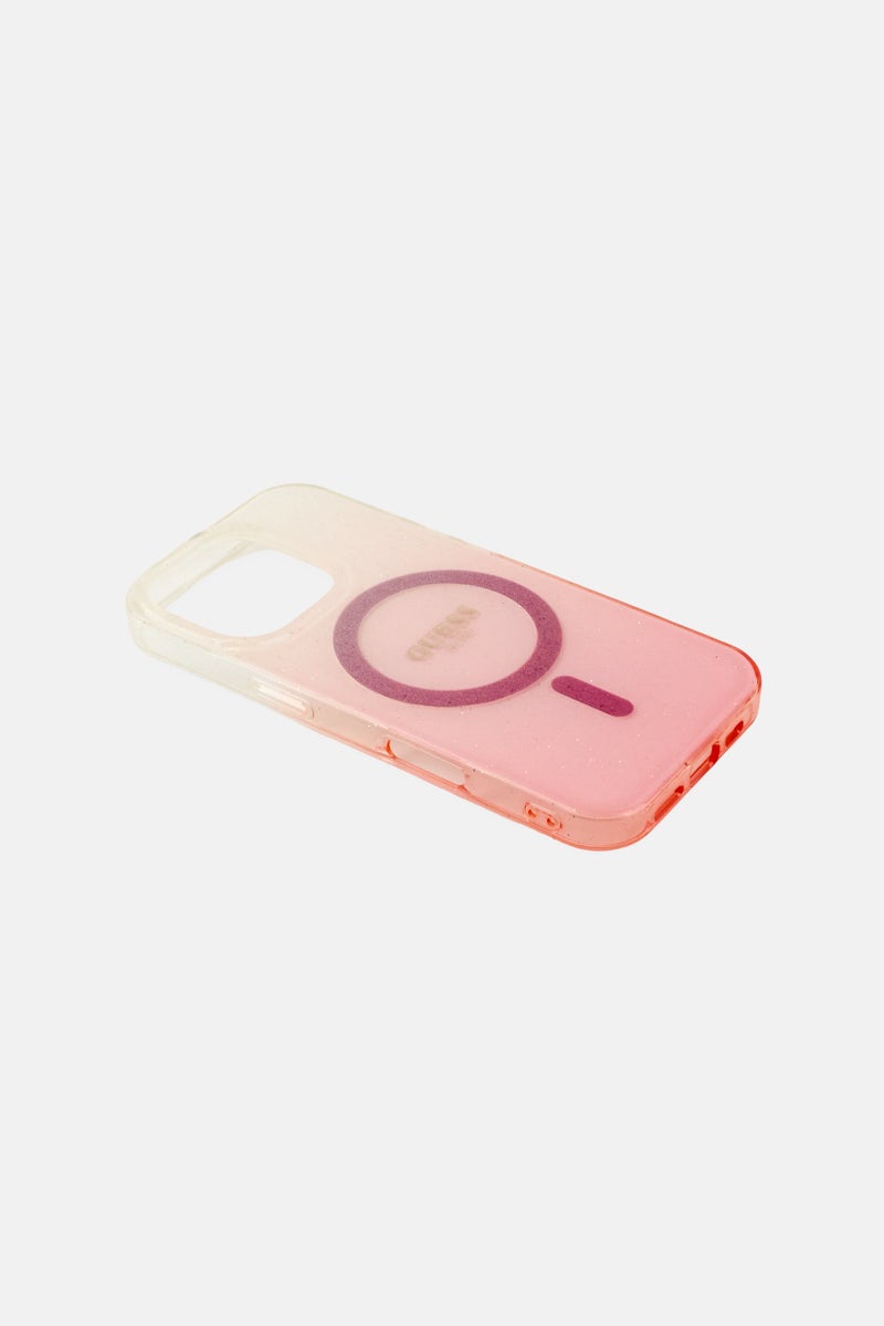GUESS iPhone 16 Pro Magsafe Protective Case, Pink - Image 2