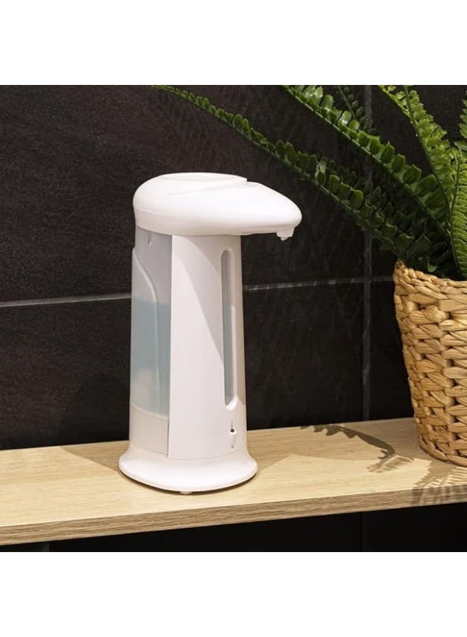 2K Automatic Soap Dispenser - Touchless Infrared Sensor White ABS Plastic 330ml, Battery Operated Easy to Use for Kitchen and Bathroom, Health Care Function. - Image 3