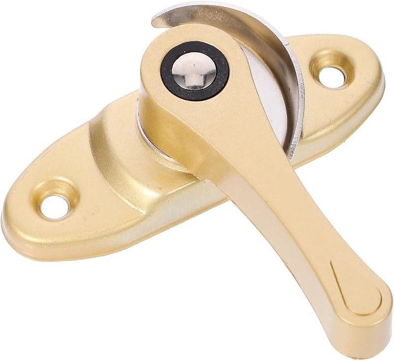 Gold 12Pcs Sliding Window Sash Locks Replacement for Drawer Security PVC Glass Door - Image 2