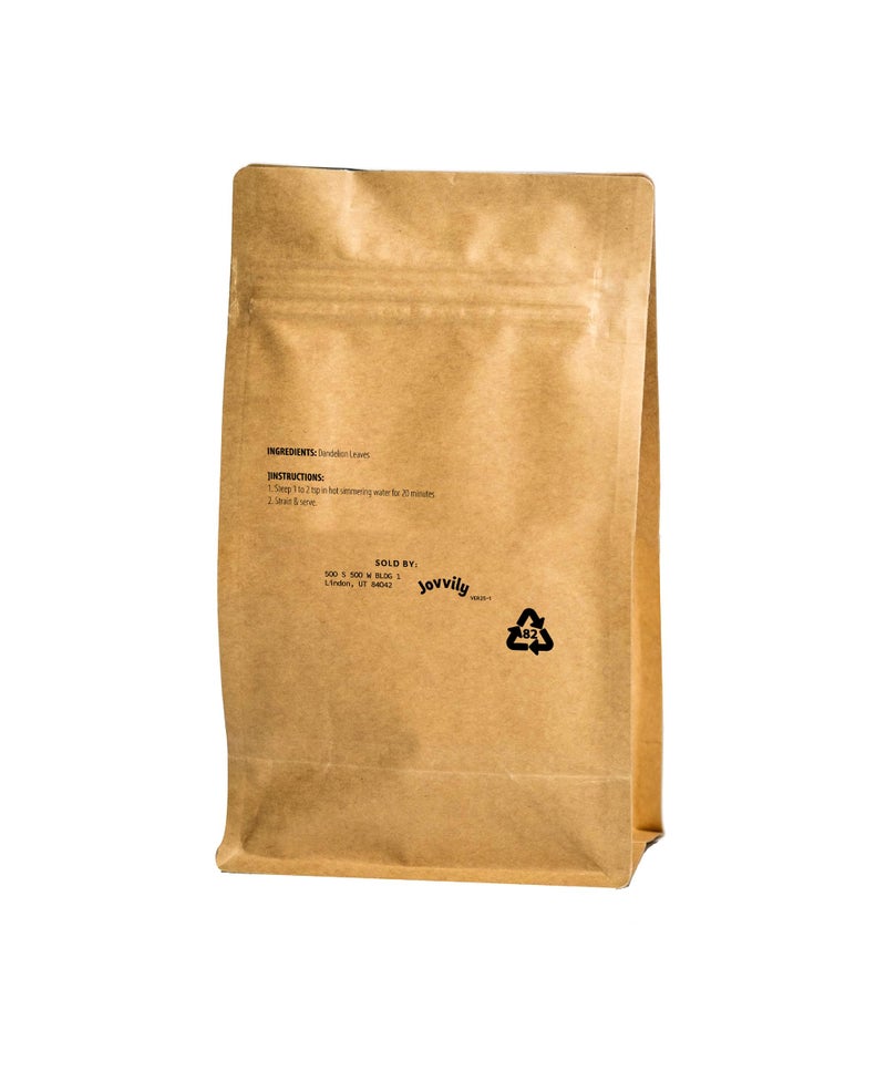 Jovvily أوراق الهندباء جوفيلي - 4 أونصات - مقطعة ومصفاة - شاي عشبي - زينة للمأكولات - Image 2