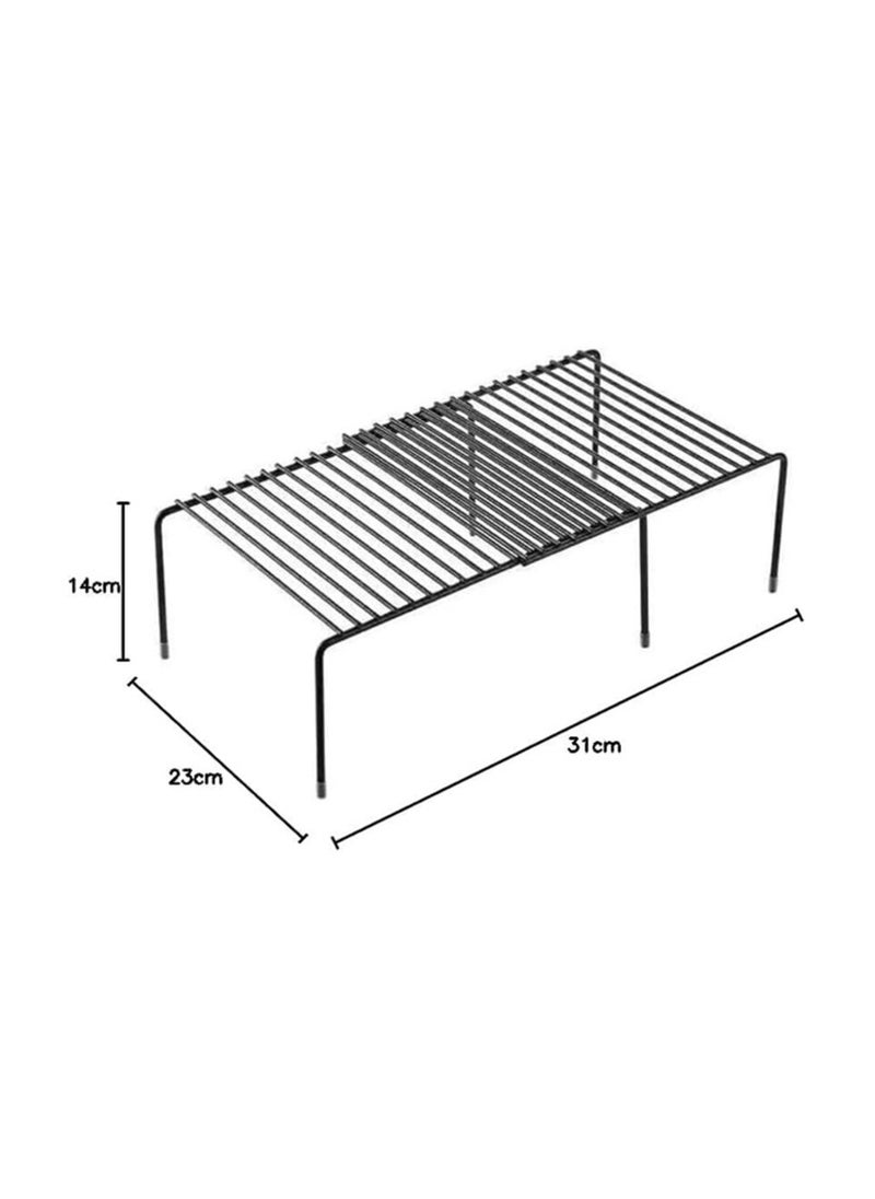 Spaceshoop - Extra Couple Shelf in Kitchen Wardrobe and Undersink Organizer Two in One Seasoning Plates Small and Grow Up by Place - Image 1