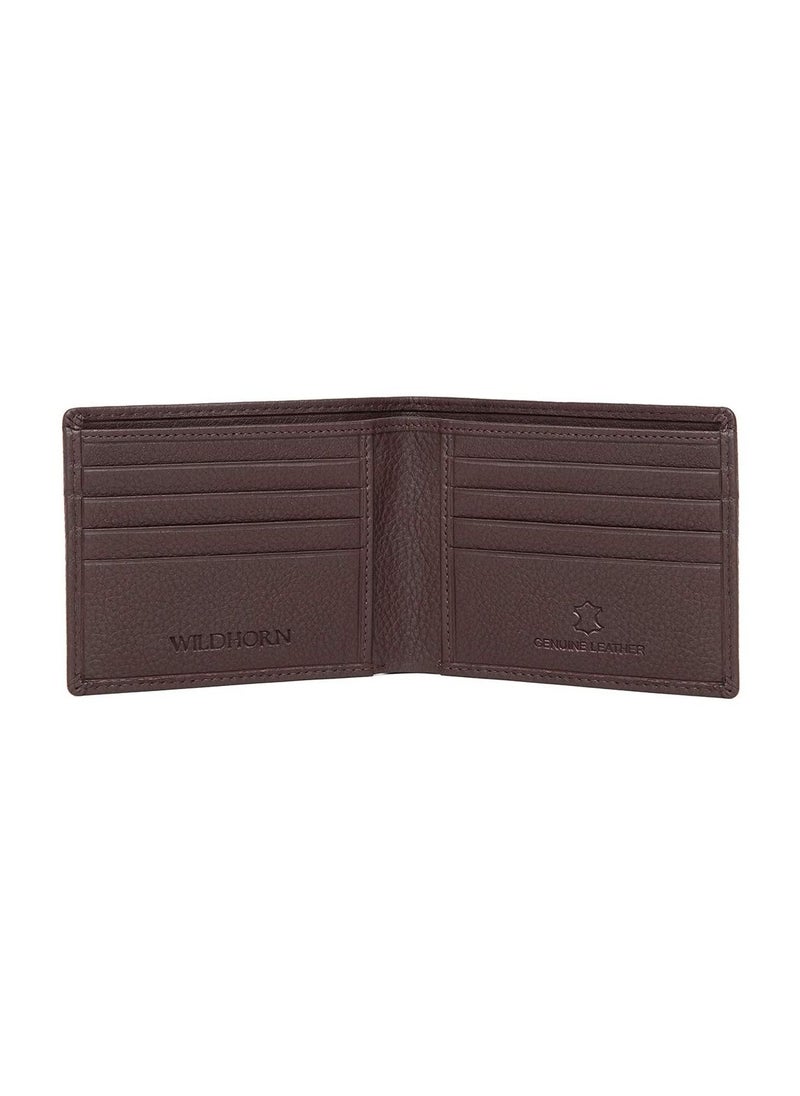 Wildhorn - Mens Classic Leather Wallet And Belt Combo Brown - Image 1