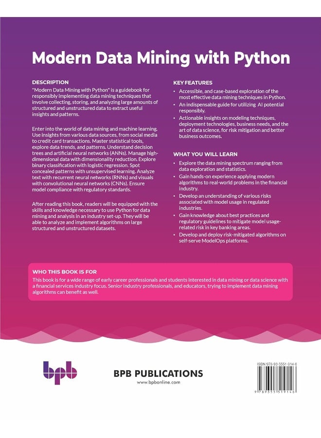 Modern Data Mining with Python: A risk-managed approach to developing and deployin - Image 2