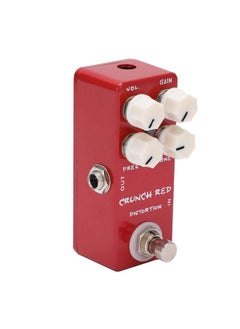 Distortion Effect Metal Shell Red True Bypass Foot Switch for Electric Guitar Bass - pzsku/ZAA853461CEB5AAF67587Z/45/_/1732119815/e536032f-6566-4082-b1af-18400280a891