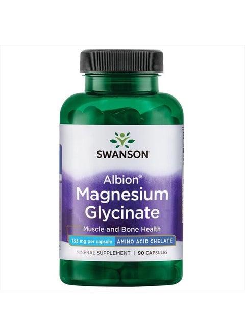 Albion Chelated Magnesium 133 mg 90 Caps