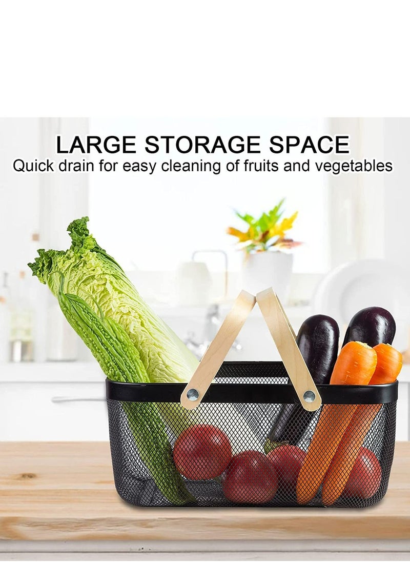 Fruit and vegetable storage basket Black - pzsku/ZAA85562D77648426A959Z/45/_/1686927886/e9f9ad60-13bd-4326-92b5-ea9fe9b1414c