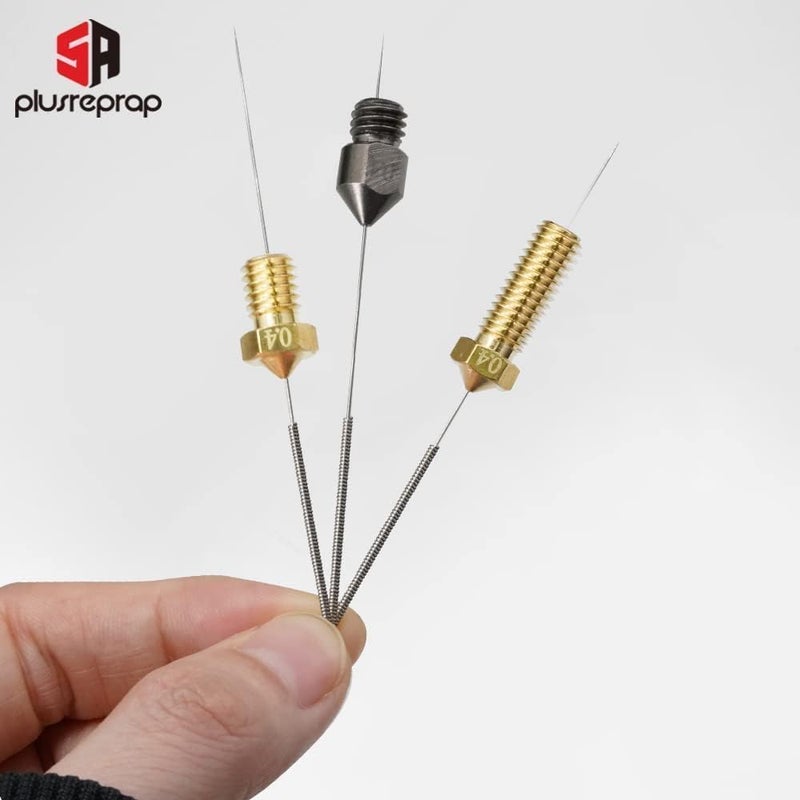 SAPLUSREPRAP 3D Printer Nozzle Cleaning Kit: 20-Pack 0.4mm Stainless Steel Nozzle Cleaner, 3D Printer Cleaning Needles for Creality Ender 3/K1/MK8/V6, No Clogger, Sturdy and Durable, Ease of Use, by 5APLUSREPRAP - Image 3