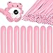 KAWKALSH 260 Light Pink Long Balloons for Balloon Garland Thickening Skinny Latex Twisting Animals Modeling Christmas Birthday Wedding Party Festival Decorations 100pcs - Image 2