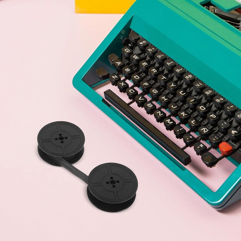Generic 4pcs Vintage Manual Typewriter Ink Spool Ribbon Retro Replacement Tape Mechanical Printer Ribbon Reel for Calculators Universal Refill - Image 5