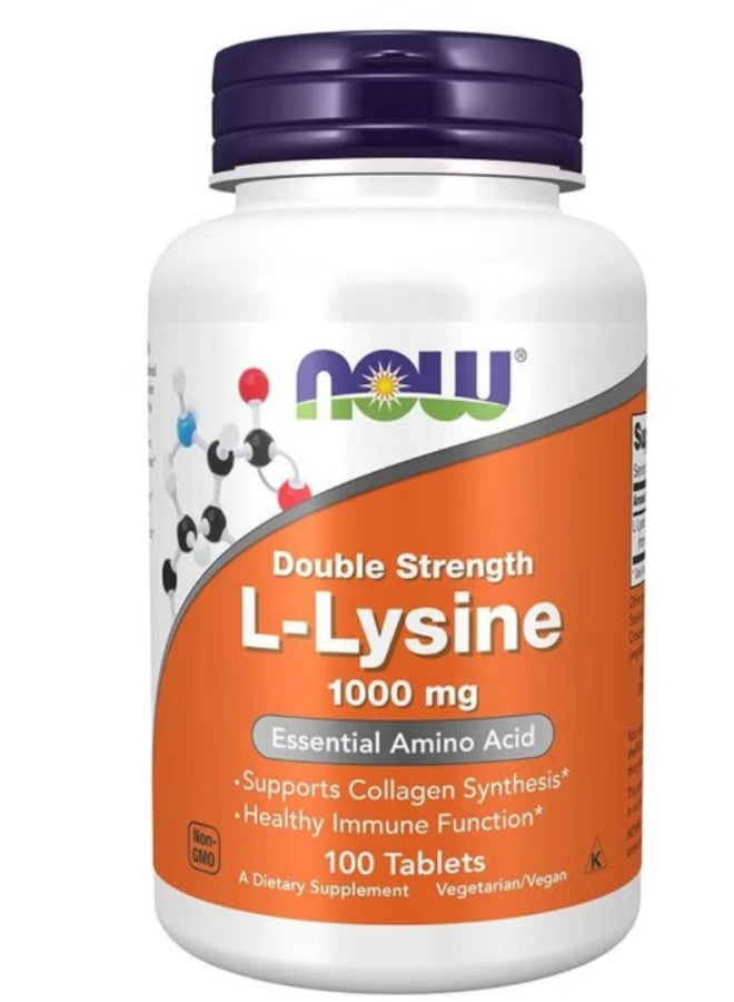 L‑Lysine 1000 mg – 100 Tablets