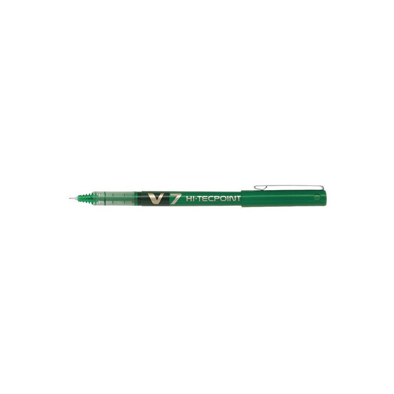 Pilot Hi-Tech Point 0.7 Green Pen, 12 Pens - Image 2