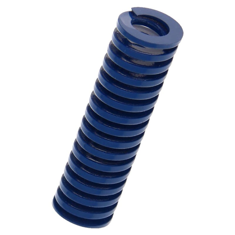 Metal Spring，Springs Compression Spring, 55x16mm(LxOD) Light Load 3D Printer Die Spring, Compression Mould Die Spring, for Mechanical Equipment 10D Printer Accessories, Blue 1Pcs - Image 1