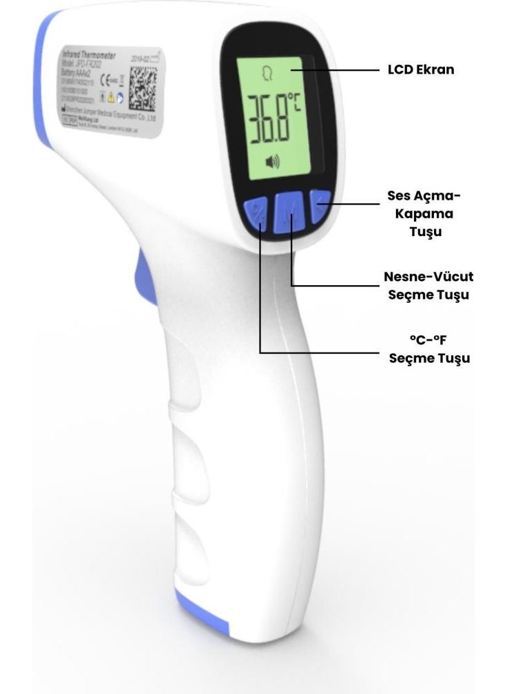 jumper Digital Non-Contact Thermometer | Jpd - FR202  - Image 3