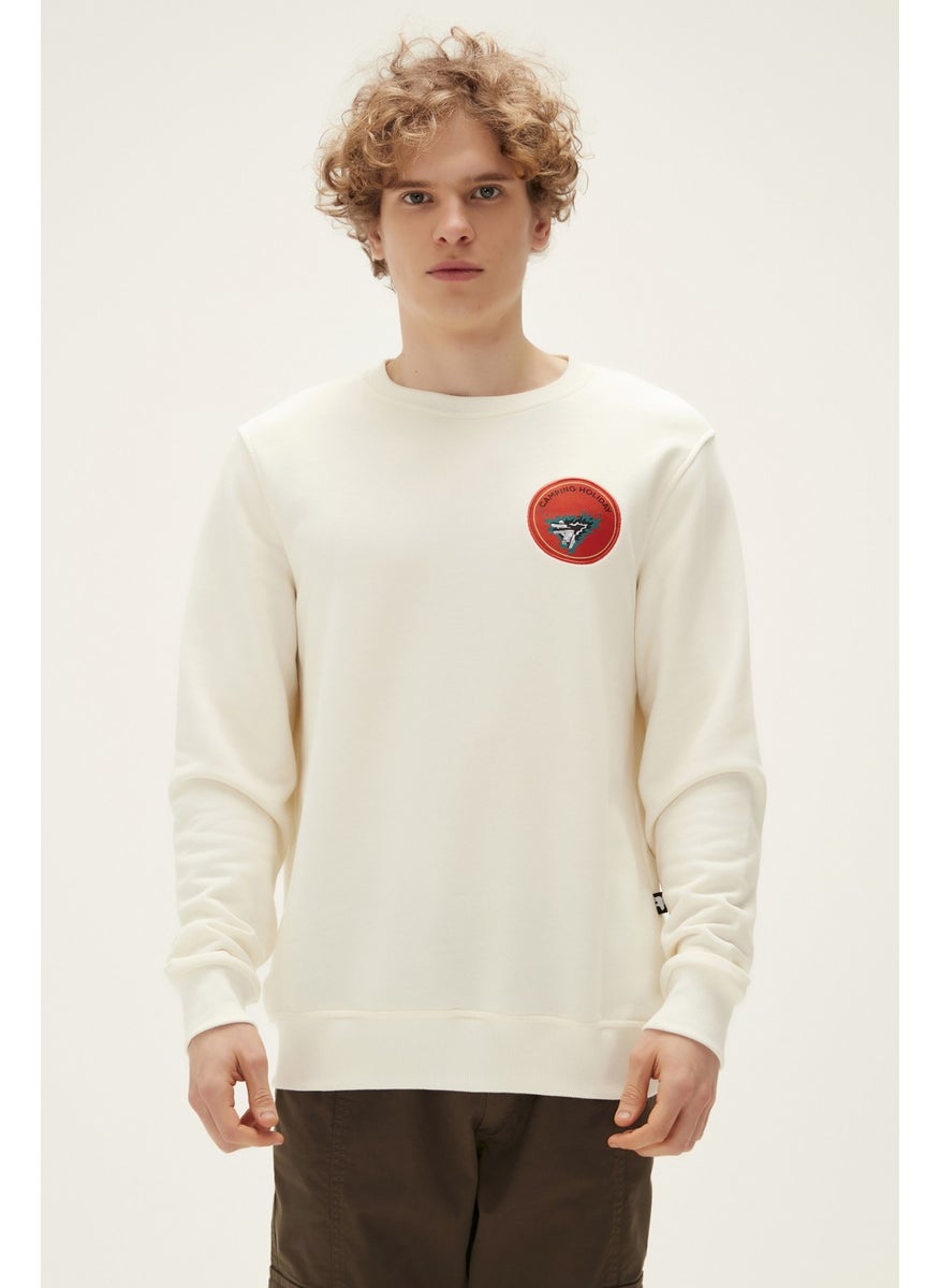Bad Bear - Bonfire Crewneck Marshmallow - Image 1