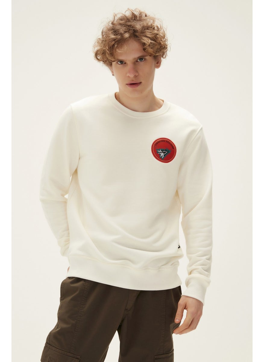 Bad Bear - Bonfire Crewneck Marshmallow - Image 1