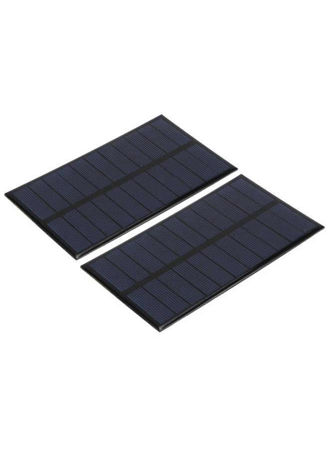 Thoraya 2Pcs Mini Polysilicon Solar Panel DIY Battery Charger Solar Power Charger Panel 1.6W 5.5V  - Image 4