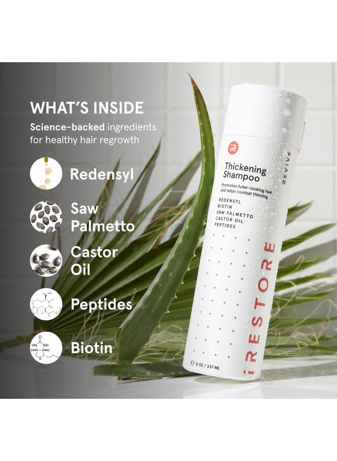 iRestore Max Growth Bundle includes our Hair Growth Formula Supplement, Growth Activator Serum, Thickening Shampoo, and Conditioner to Combat Thinning and Promote Growth  - Image 2