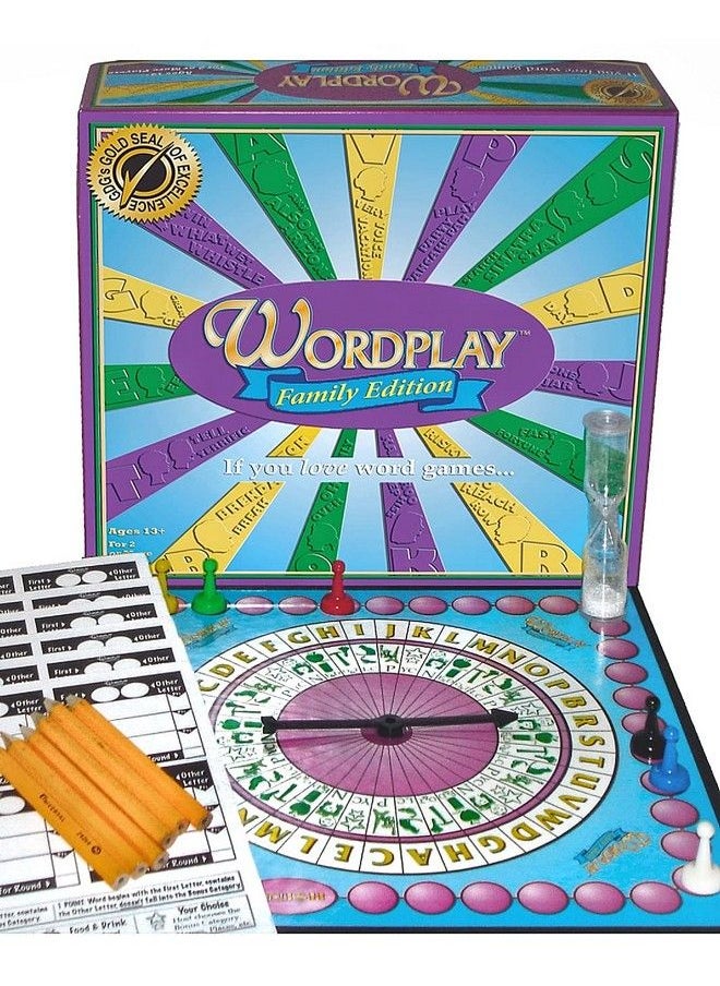 Game Development Group - Wordplay Board Game A Fast Paced Word Challenge Game Where Players Compete Against Each Other In Every Round. Classic Party And Game Night Fun For Adults And Family. Ages 15 To Adult. - Image 1