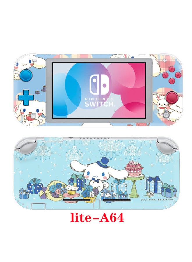 general Switch Lite Pain Machine Sticker Sticker Film Protection Sticker Color Sticker Pain Sticker Yugui Dog Star Kabi-Color:A64 - Image 1