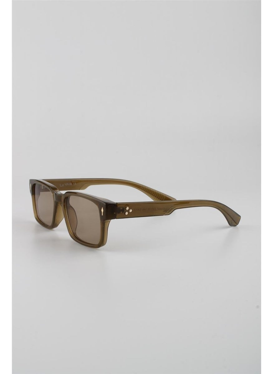 La Viva Green Matte UV400 Filter Men's Sunglasses G24LV3307R07  - Image 1