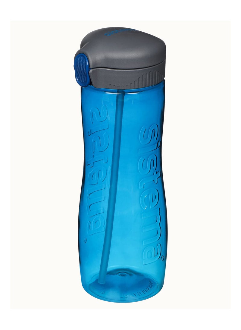Sistema 800ml Tritan Bottle (Blue): Lightweight & Compact (Ideal for On-the-Go) BPA-Free & Leakproof , Made In New Zealand - Image 2