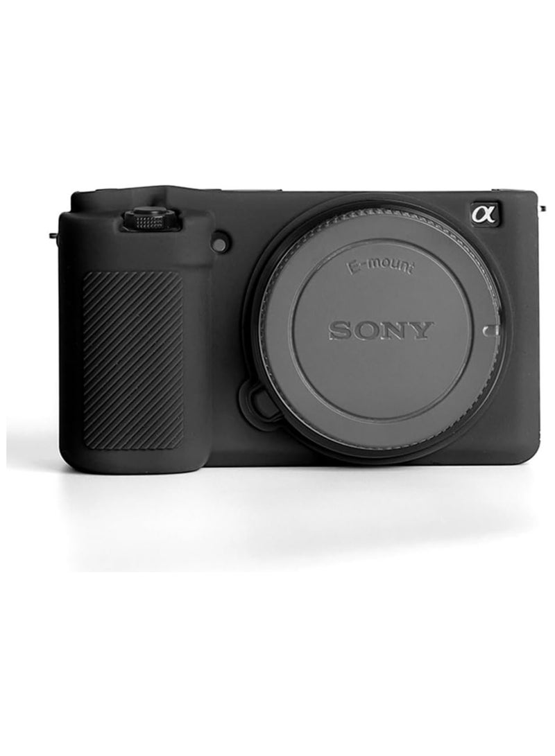 Camera Bag for Sony ZV-E10/ZV-E10L, Vlog Style Alpha ZV-E10 ZV-E10L Digital Camera Scratch Resistant Ultra Thin Soft DSLR Camera Case with Screen Protector - Image 3