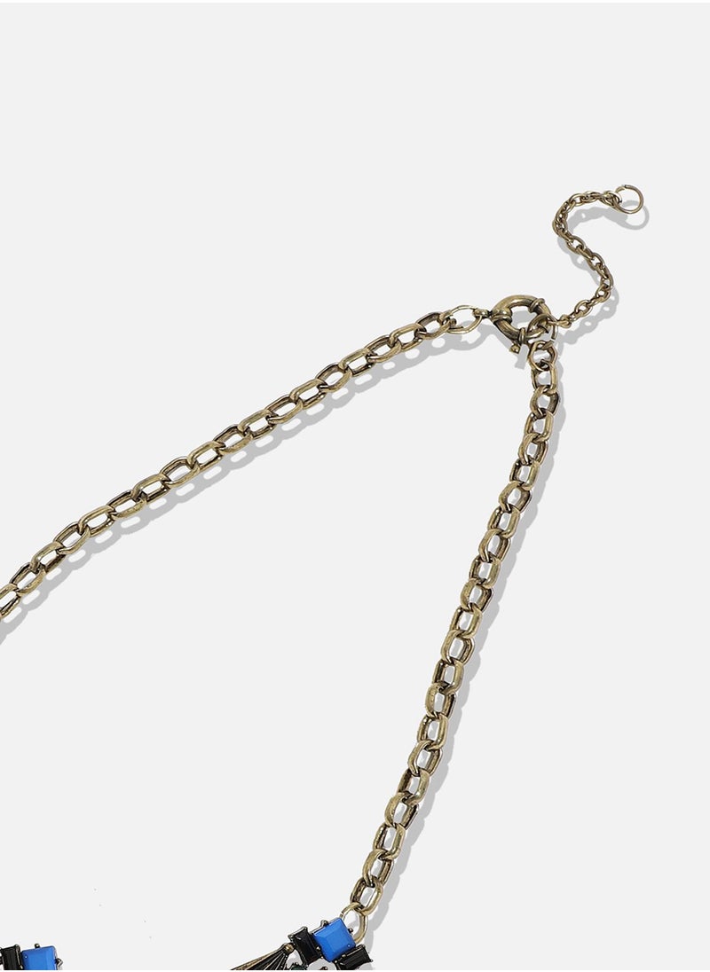 SOHI - Designer Statement Stone Necklace - Image 1