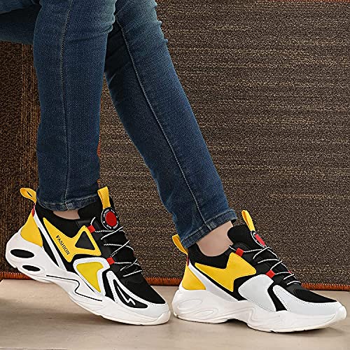 Amico Men's & Boys Multicolor Running Casual Sports Shoes (Multicolor, Numeric_8) - Image 2
