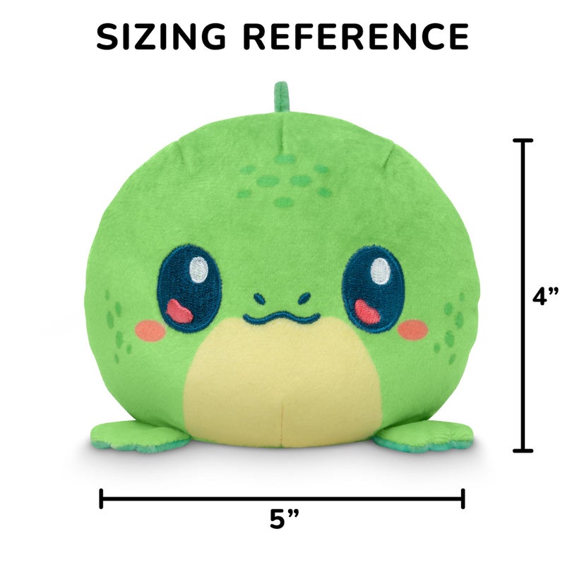 TeeTurtle Lizard and Dragon Reversible 4" Plushie - RPG Collection - Kawaii Cute Soft Stuffed Animals - Image 4