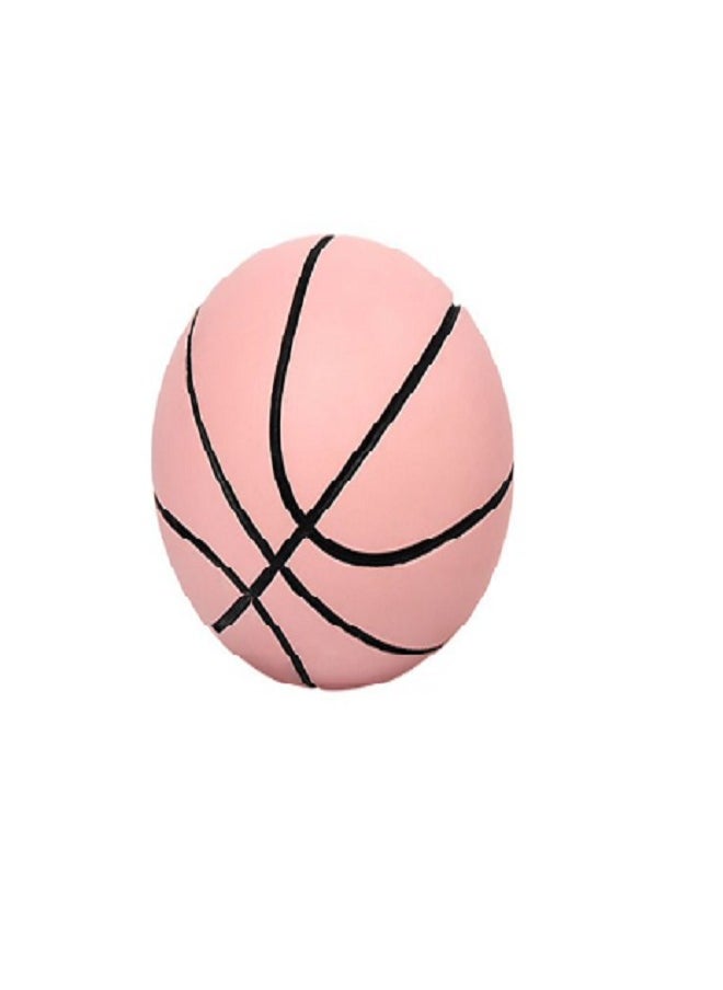 Bounce Pack of 3 Mini  Basketball, Rubber Bouncy Ball, 6 cm, Squeeze Toy with High Elasticity for Kids & Adults  - Image 3