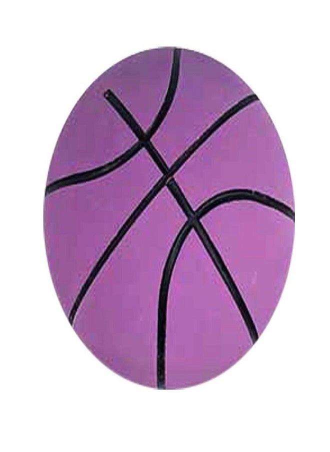 Bounce Pack of 3 Mini  Basketball, Rubber Bouncy Ball, 6 cm, Squeeze Toy with High Elasticity for Kids & Adults  - Image 4
