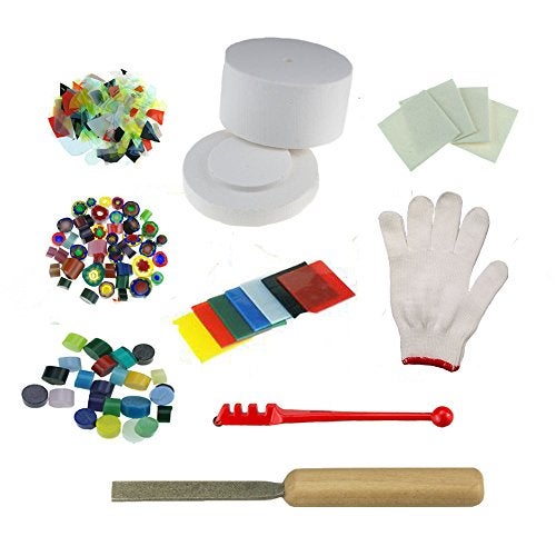 Love Charm Extra Large Microwave Kiln Kit for Fusing Glass Kiln 9pcs Set - Image 1