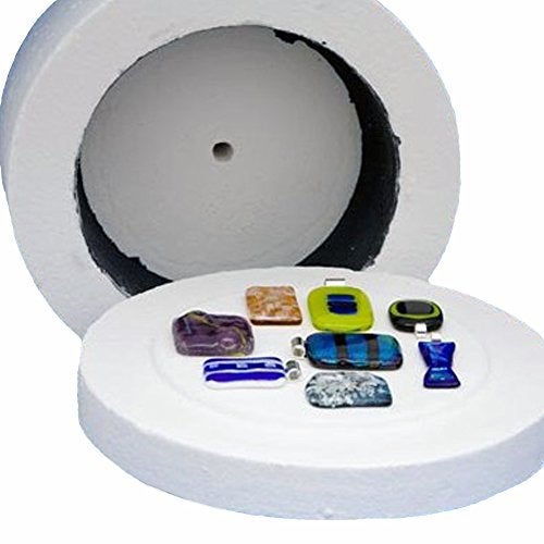 Love Charm Extra Large Microwave Kiln Kit for Fusing Glass Kiln 9pcs Set - Image 2