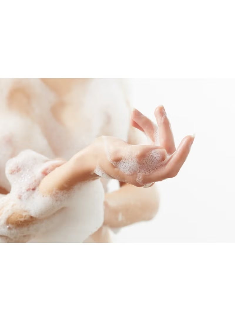 لوزان جل استحمام برائحة الخوخ - 2250 مل + لوفه متعدده الالوان - Image 3