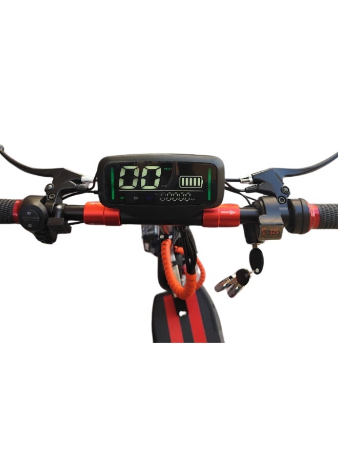 Rohan Wings KT4A Electric Scooter 3000W | 48V 13Ah Lithium Battery | 60-70 km/h Speed | 25-30 km Range | Seat | Bluetooth Speaker | Digital Display - Image 3