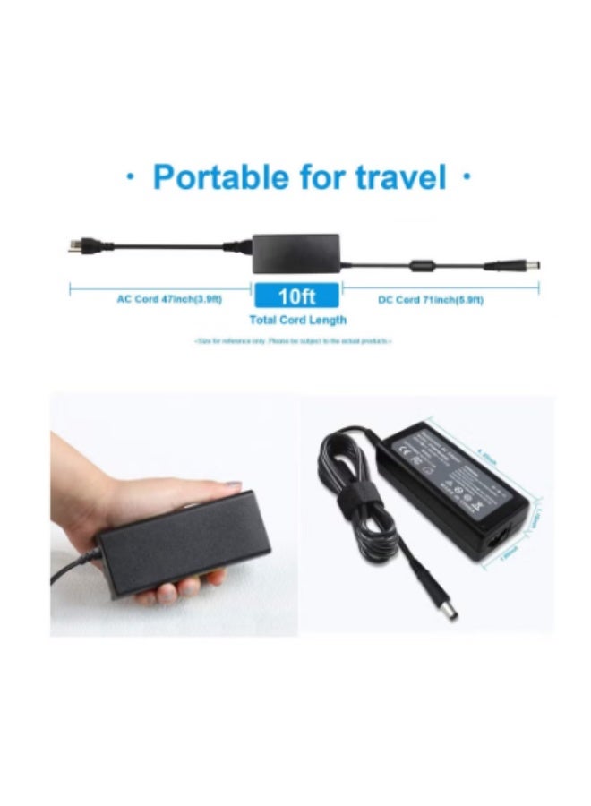 Terabyte 90W HP Laptop Charger,Power Supply Cable Adapter for HP Elitebook 840 850 820 830,ProBook 430 440 450 640 650,Pavilion X360 11 13 15,HP 240 250 255 G4 G5 G6 G7,Envy 13 15 17 Chromebook 11 14【4.5*3mm】 - Image 3