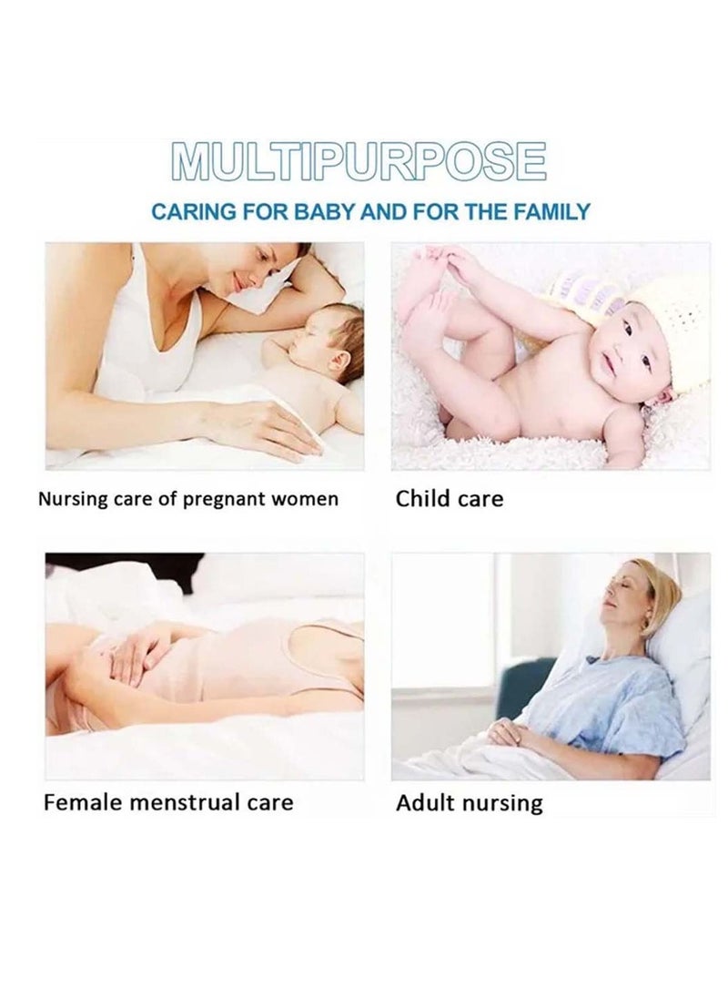 A TO Z A to Z - Disposable Changing Mat size (45cm x 60cm) Large- Premium Quality for Baby Soft Ultra Absorbent Waterproof - Pack of of 6 - Lavender  - Image 4