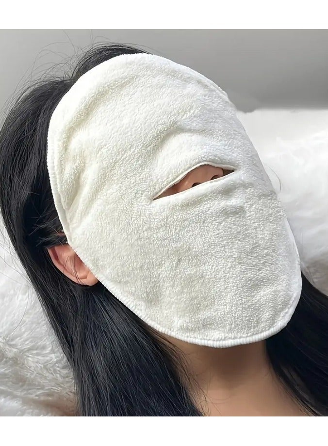 Goolsky Hot Compress Face Towel Masks, Reusable Facial Steamer Towel For Hot Cold Skin Care, Moisturizing Face Steamer, Beauty Facial Towel For Home And Beauty Salon - Image 1