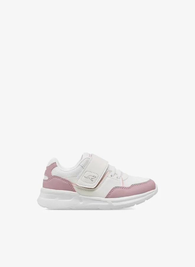 كانغاروس Girls Hook & Loop Ankle Sneakers