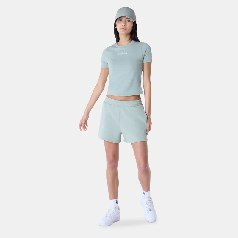 New Era Green Women's Script Shorts for Women | Best Price UAE