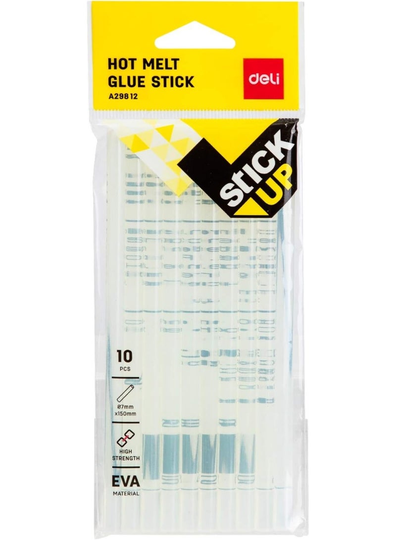 ديلي عصا الصمغ الساخنة الذائبة باللون الأبيض من ديلي لمستلزمات سطح المكتب - Image 1