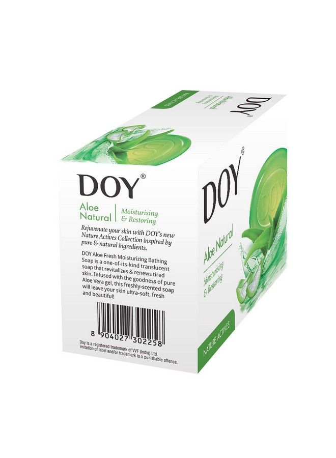 Doy Aloe Natural Soap 125 G (Pack Of 4) - Image 5