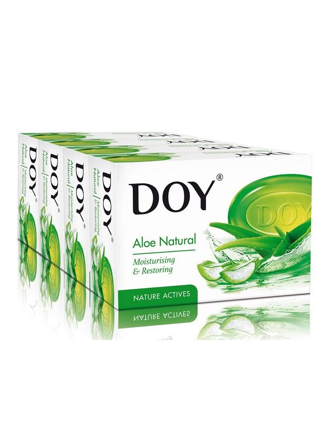 Doy Aloe Natural Soap 125 G (Pack Of 4) - Image 3