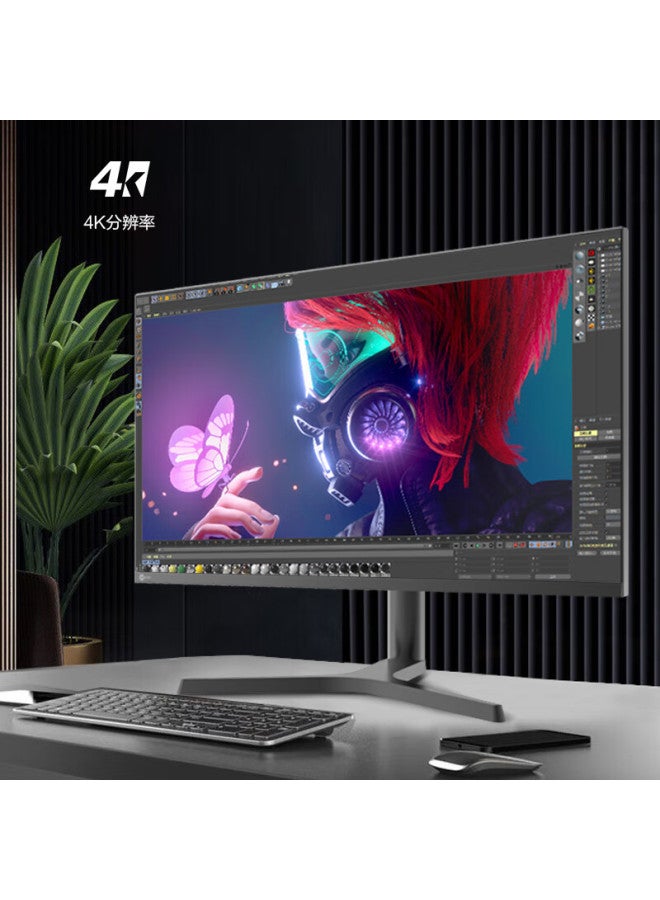 Lecoo Lenovo Lai Ku 31.5-inch 4k 8bit Hdr Wide-angle Low Blue Light Flicker-free Full-function Height-adjustable Stand Office Monitor M3237ule - Image 2