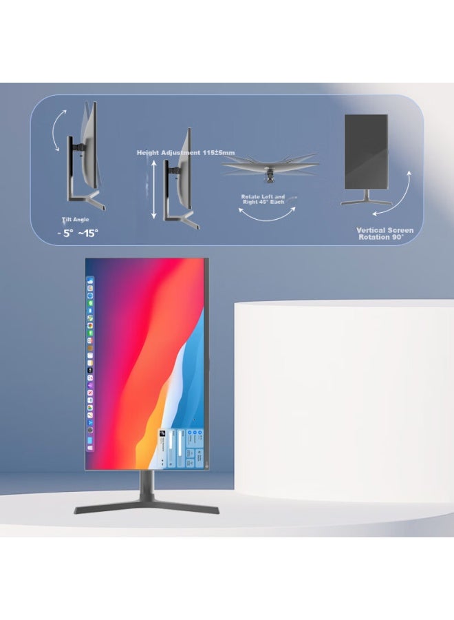Lecoo Lenovo Lai Ku 31.5-inch 4k 8bit Hdr Wide-angle Low Blue Light Flicker-free Full-function Height-adjustable Stand Office Monitor M3237ule - Image 5