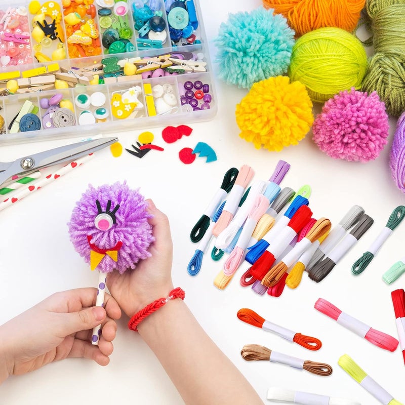 eBoot 40 Pcs 18 Inch 218 Yards Solid Color Satin Thin Ribbon 40 Colors Double Faced Polyester Fabric Ribbon Rainbow for Crafts Gift Wrapping Wedding Party Birthday Baby Shower Wreath Decoration - Image 5