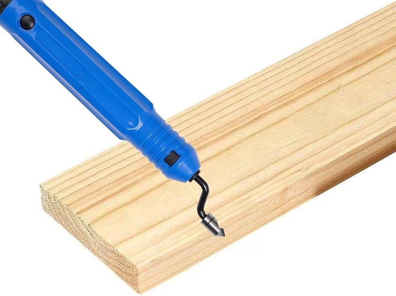 5Pcs Deburring Tool Kit with 90 Degree High Speed Steel Blades for Manual Metal Edge Finishing - Image 3