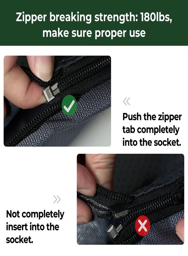 بالنس سرير كلاب أكسفورد من بالانس للكلاب الكبيرة جدًا، وسادة قفص كلاب مقاومة للماء للاستخدام الخارجي، حصيرة قفص كلاب كبيرة جدًا (2XL)، سهلة التنظيف بالمسح والشطف، 48 بوصة - Image 5