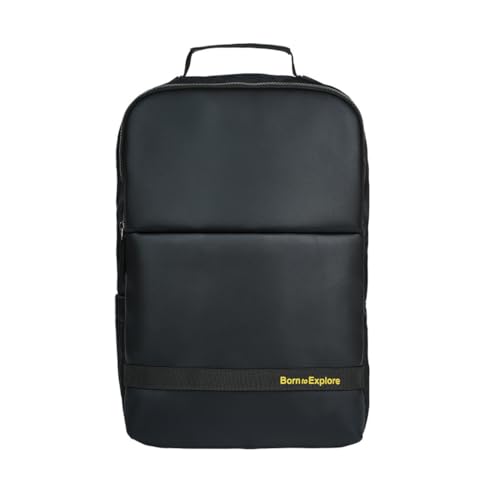 Impulse Classic Premium Business Backpack | Unisex Office Bag in Vegan Leather | 27L Water Resistant with 15.6" Laptop Sleeve, Anti-Theft Pocket & Padded Straps | Black - Image 1